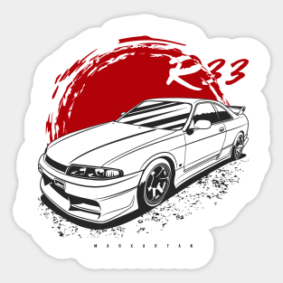 Skyline R33 Sticker